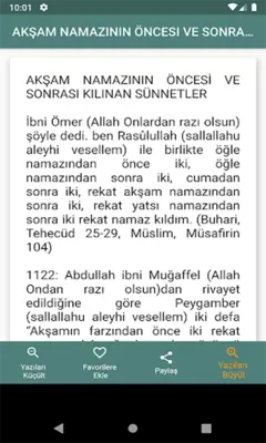 Riyazüs Salihin Hadis Kitabı android App screenshot 1